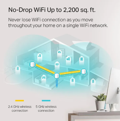 Picture of TP-Link Deco x20 AX1800 whole home mesh wi-fi 6 system (1 pack)