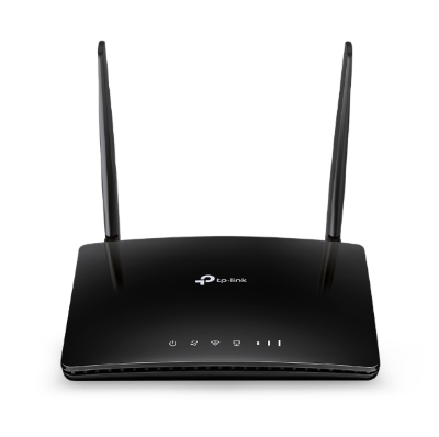 Picture of tp-link archer mr200 ac750 wireless dual band 4g lte router - black