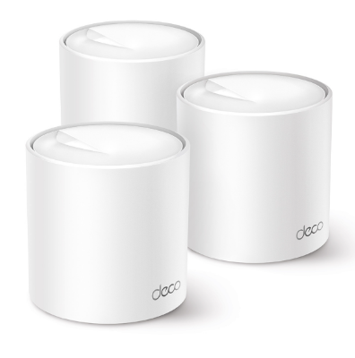 Picture of TP-Link Deco X50 3 Pack AX3000 Whole Home Mesh WiFi 6 System Covers up to 6,500 Sq.Ft Supports up to 150 devices with Gigabit ports