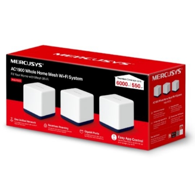 Picture of Mercusys Halo H50G AC1900 Whole Home Gigabit Mesh Wi-Fi System 3 Pack