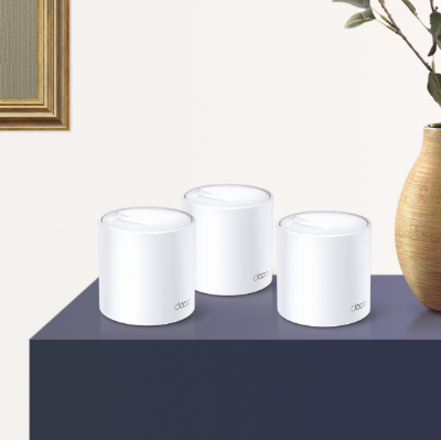 Picture of tp-link deco x20 ax1800 whole home mesh wi-fi 6 system (3 pack)