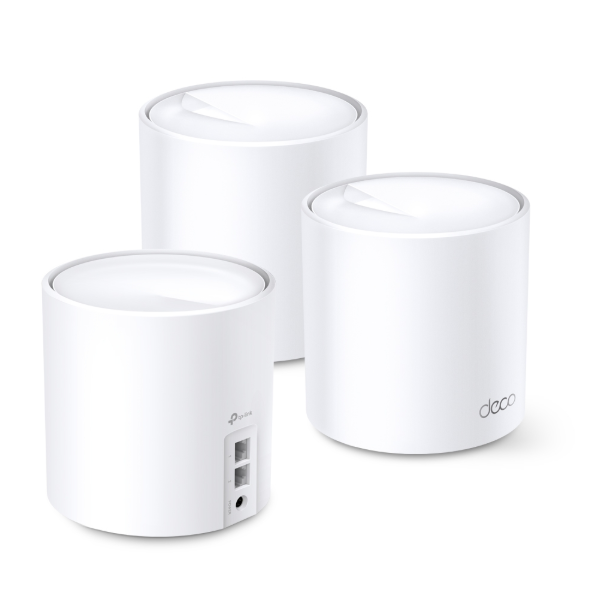 Picture of tp-link deco x20 ax1800 whole home mesh wi-fi 6 system (3 pack)