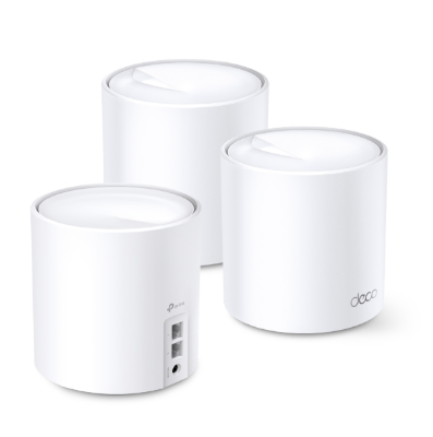 Picture of tp-link deco x20 ax1800 whole home mesh wi-fi 6 system (3 pack)
