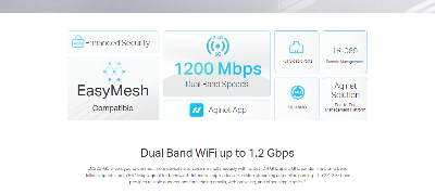 Picture of TP-Link EC220-G5 V3 AC1200 1200Mbps Gigabit Router