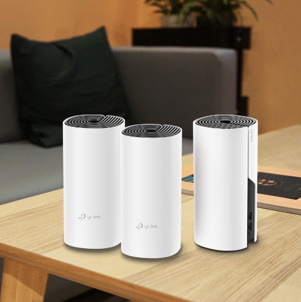 Picture of TP-Link Deco M4 AC1200 Whole Home Mesh Gigabit Wi-Fi System (3-pack)