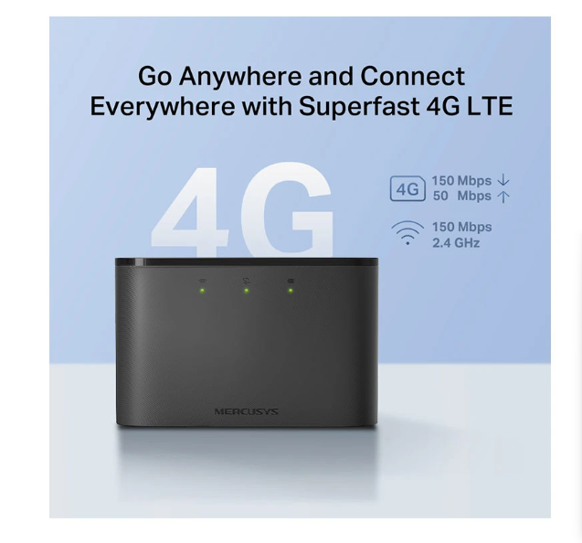 Picture of MERCUSYS MT110 150 Mbps 3G/4G Pocket Router