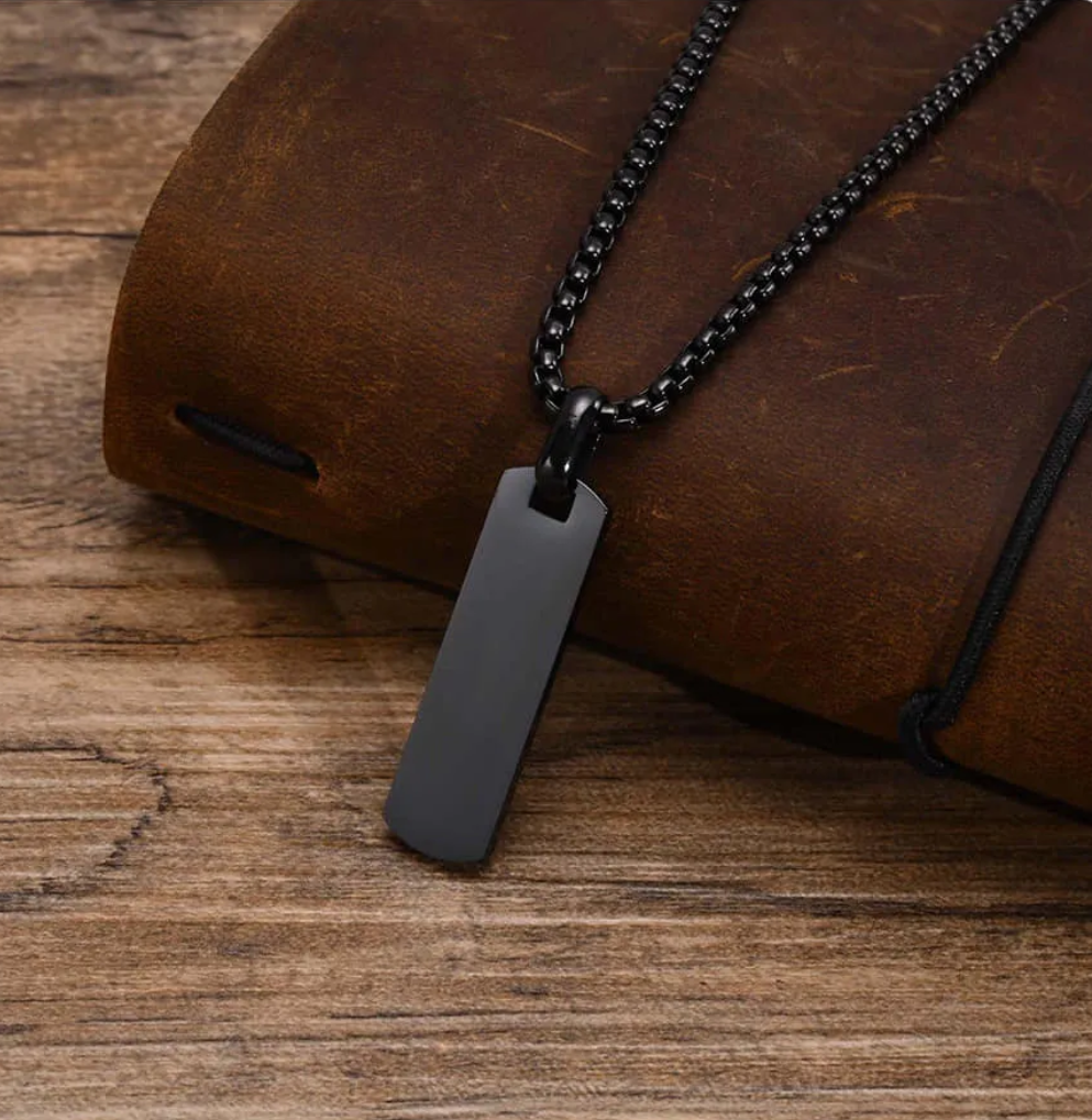 Picture of Fashionable Boys Pendant and Bar Necklace for Man