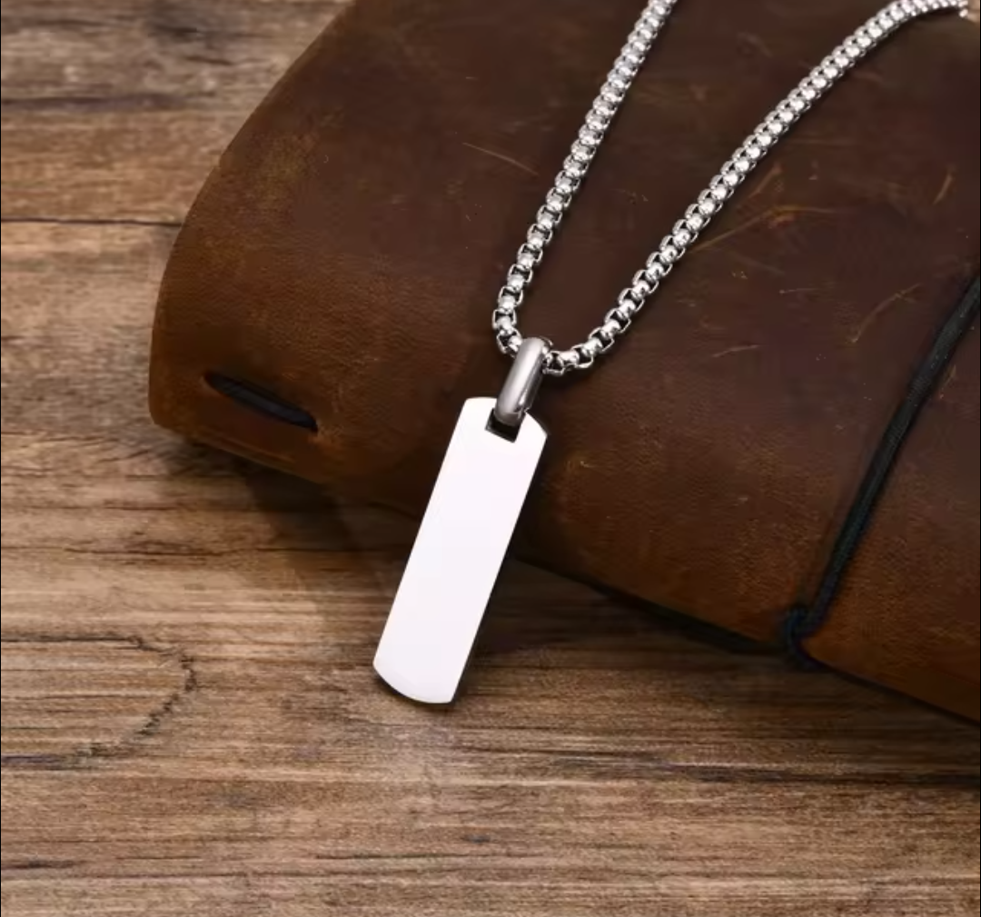 Picture of Fashionable Boys Pendant and Bar Necklace for Man