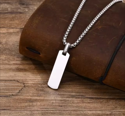 Picture of Fashionable Boys Pendant and Bar Necklace for Man
