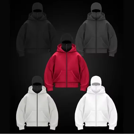 Picture of Biker/Rider Premium Ninja Hoodie 