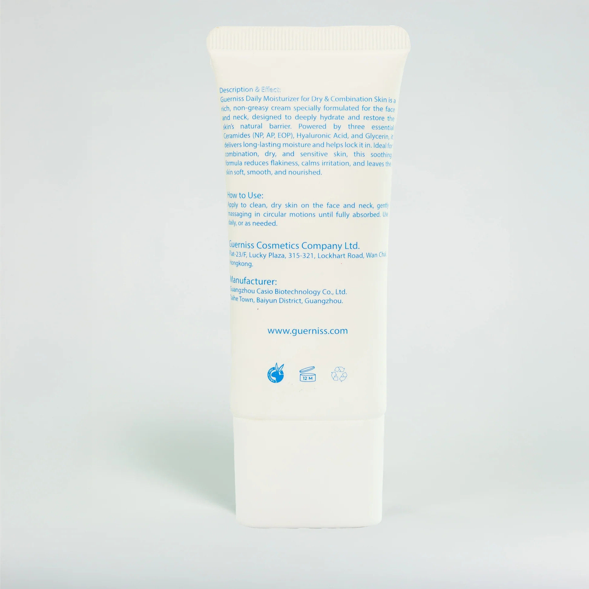 Picture of Guerniss Daily Hydrate Moisturizer For Dry Skin 56ml