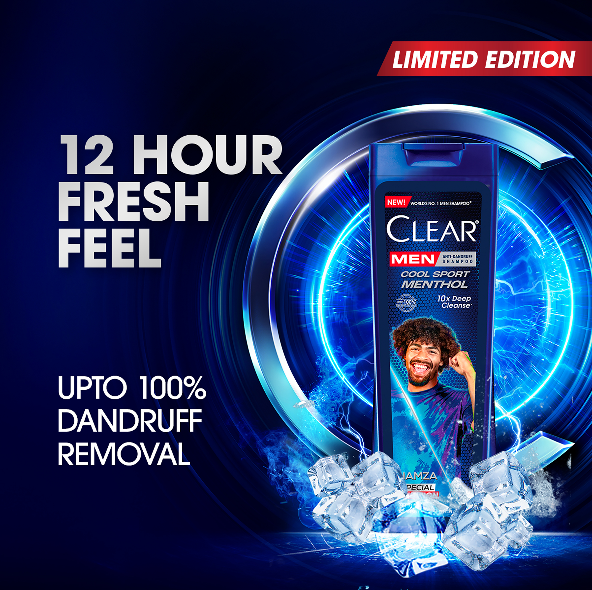 Picture of Clear Men Shampoo Cool Sport Menthol Anti Dandruff 330ml