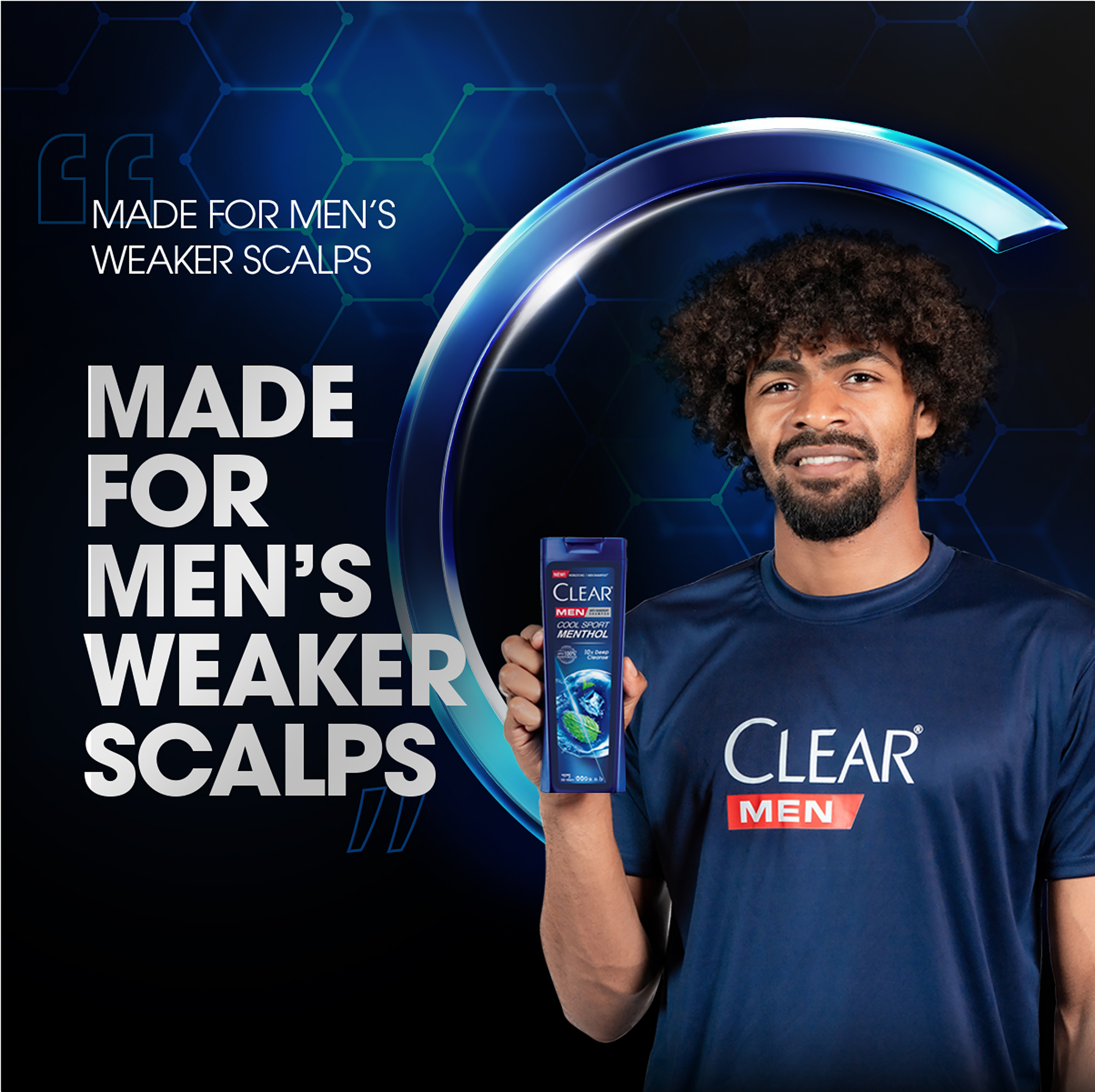 Picture of Clear Men Shampoo Cool Sport Menthol Anti Dandruff 330ml