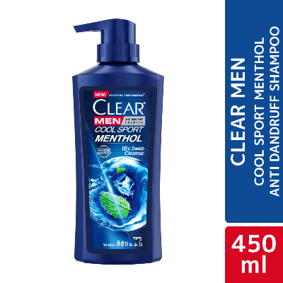 Picture of Clear Men Shampoo Cool Sport Menthol Anti Dandruff 450ml