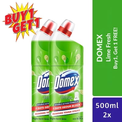 Picture of Domex Toilet Cleaning Liquid Lime Fresh 500ml(B1G1)