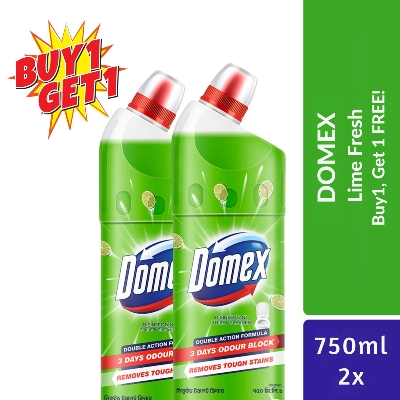 Picture of Domex Toilet Cleaning Liquid Lime Fresh 750ml(B1G1)