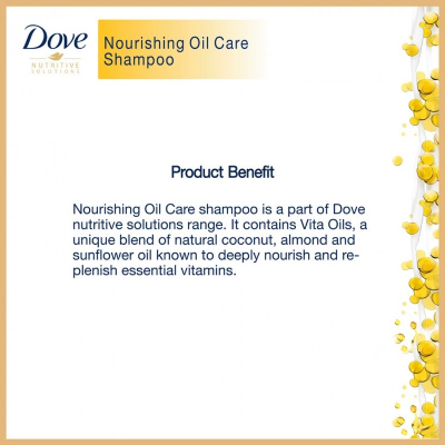 Picture of Dove Shampoo Nourishing Oil Care 170ml