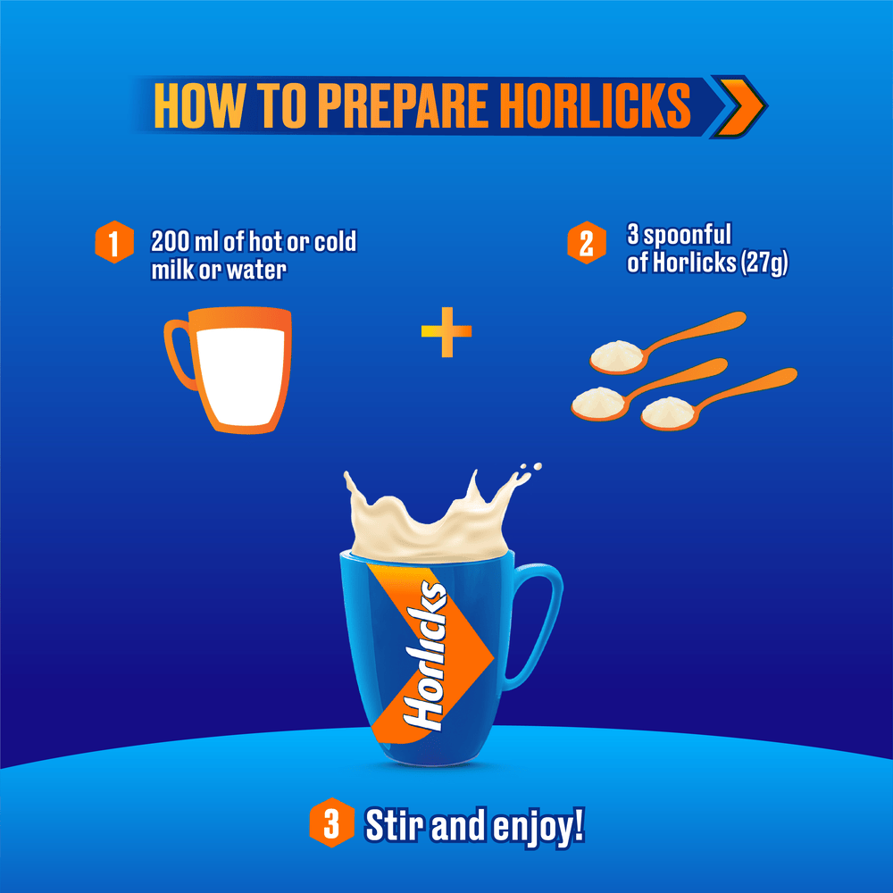 Picture of Standard Horlicks Health and Nutrition Drink Jar 500g