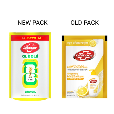 Picture of Lifebuoy Handwash (Soap) Lemon Fresh Refill 170ml