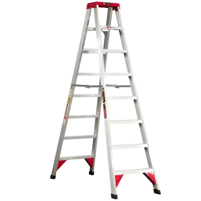 Picture of Double Sided Aluminium Industrial Ladder – DS Series (6 / 8 / 10 / 12 / 14 / 16 / 20 Steps)
