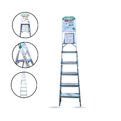 Picture of Everbest HD Series Aluminium Ladder – 4 to 10 Steps