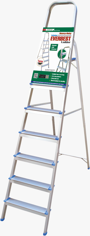 Picture of Everbest HD Series Aluminium Ladder – 4 to 10 Steps