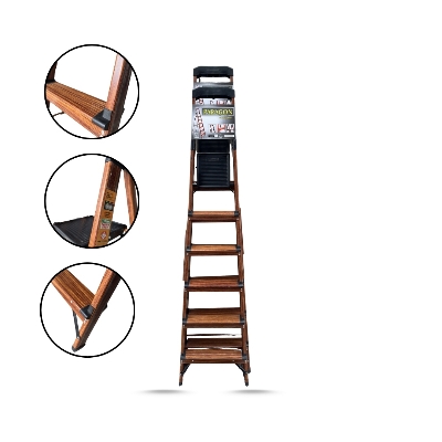 Picture of Paragon Premium Aluminium Ladder – (6 -7 Steps) | Durable & Lightweight - Everbest Ladder