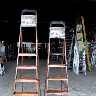 Picture of Paragon Premium Aluminium Ladder – (6 -7 Steps) | Durable & Lightweight - Everbest Ladder
