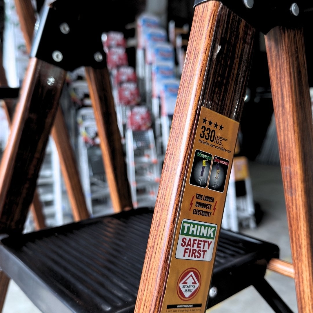 Picture of Paragon Premium Aluminium Ladder – (6 -7 Steps) | Durable & Lightweight - Everbest Ladder