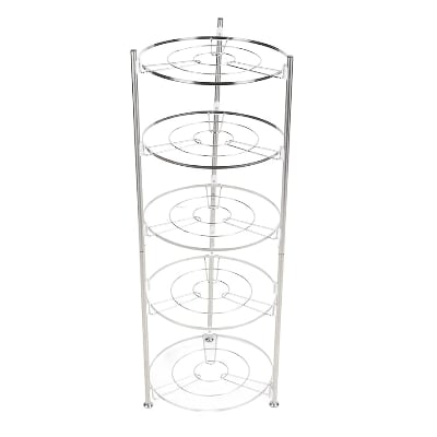 Picture of Stainless Steel 5 Layer Kitchen Rack | Heavy Duty Pots & Pan Organizer | Durable, Rust-Resistant Storage Shelf | EVERBEST Bangladesh