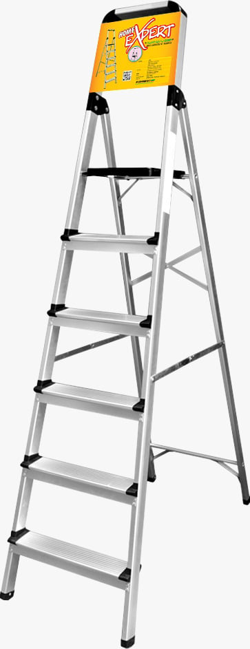 Picture of Home Expert Aluminum Ladder – Premium Quality, Lightweight & Durable | EVERBEST LADDERS INDUSTRIES LTD