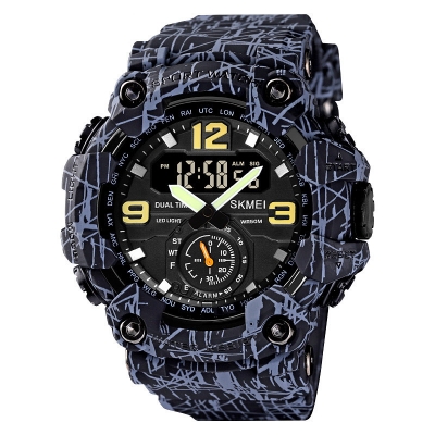 Picture of Skmei new multi-functional sports double display Waterproof watch
