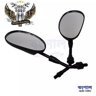 Picture of Motorcycle Looking glass for Hero Splendor bike Splendor Plus Splendor Pro Passion Passion Pro Passion Plus Walton Fusion