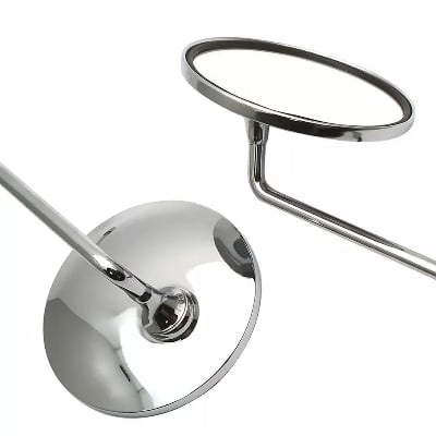Picture of Looking Glass For Motorcycle Handlebar Looking Glass Set Most Bike 2Pcs Small Nut - Looking Glass For Bike