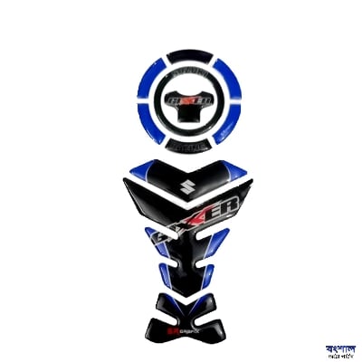 Picture of Fuel Tank Pad For Motorcycle, Tank Protector Sticker For Gixxer bike