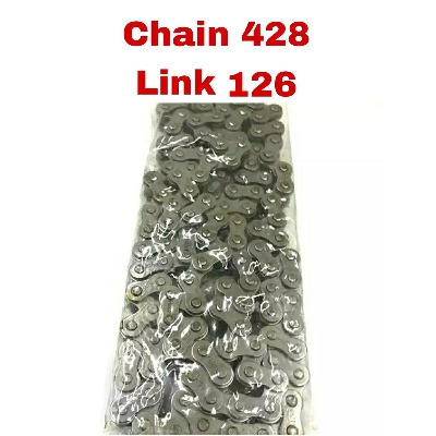 Picture of Motorcycle Chain Drive For All Motorcycle 428H - 126 link Chain