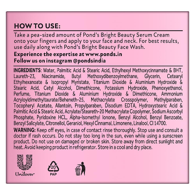 Picture of Pond's Bright Beauty Serum Cream 50g (Imported)