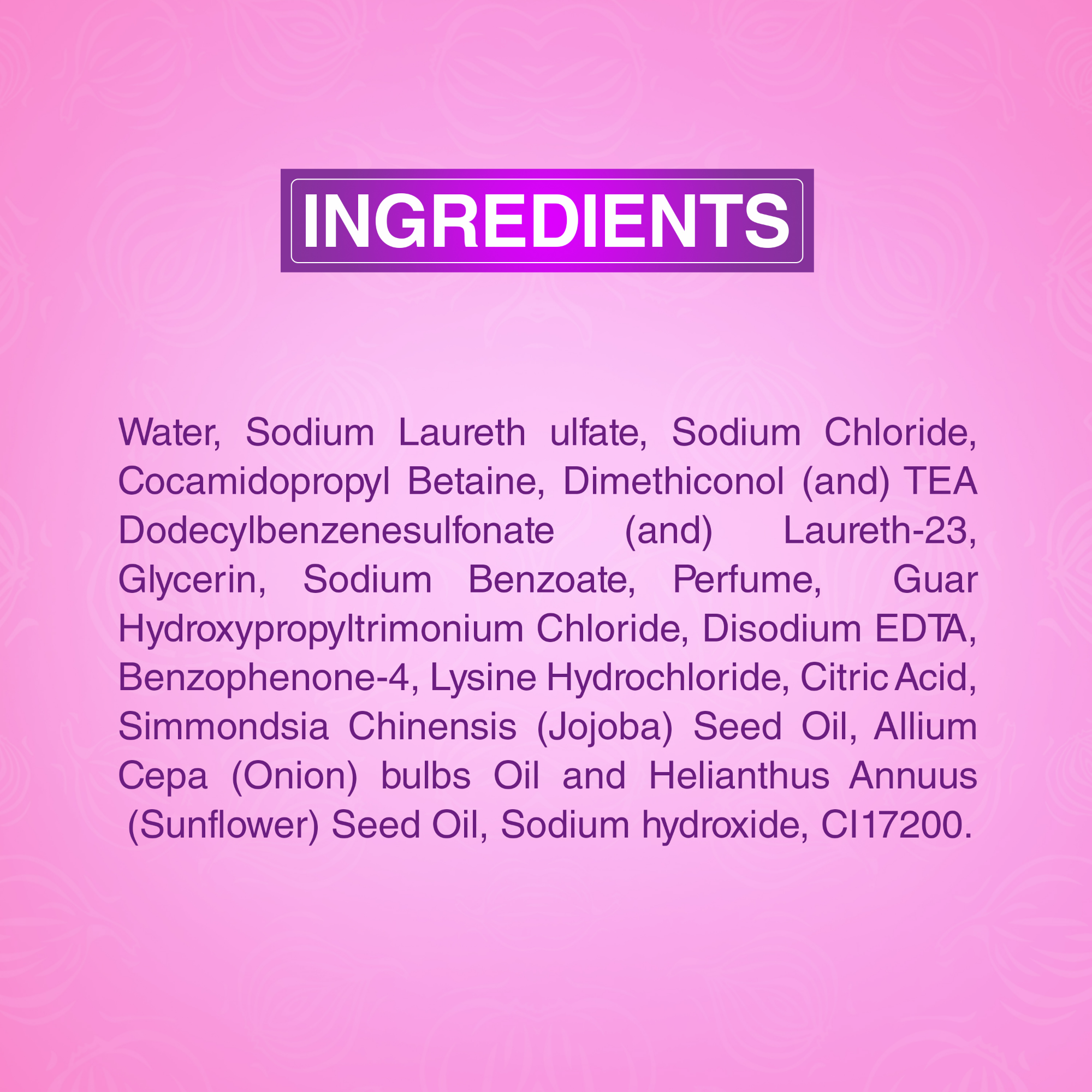 Picture of Sunsilk Shampoo Onion & Jojoba Oil 375ml