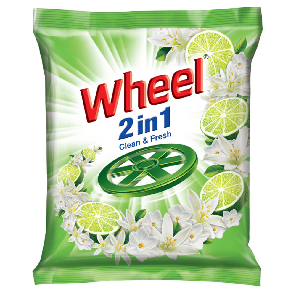 Picture of Wheel Washing (Detergent) Powder 2in1 Clean & Fresh 500g