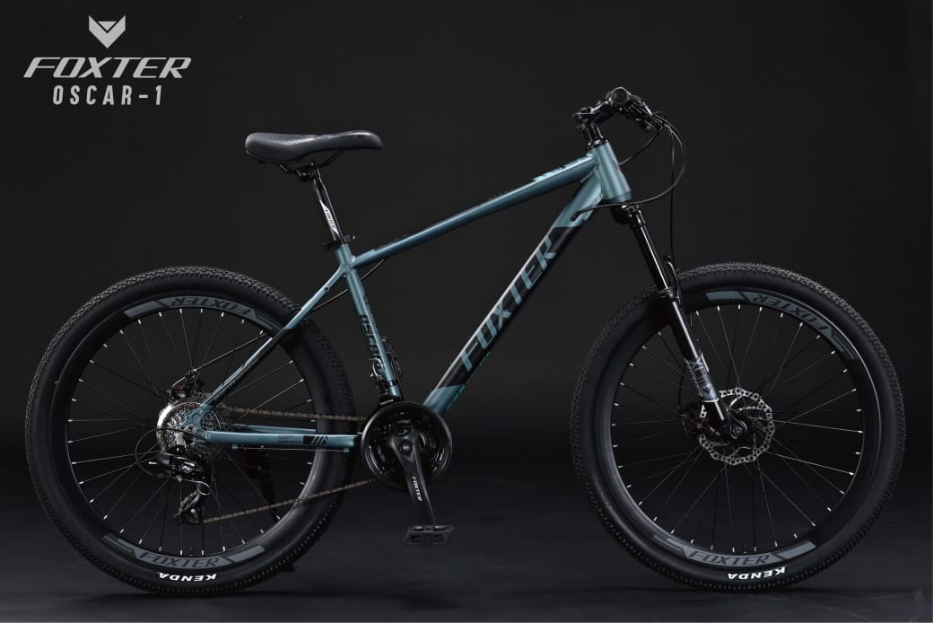 Picture of Foxter 26 inchi 21 Speed Gear Cycle With Suspension Lockout fork High Rim Coloring Fat Spoke With Shimano Parts