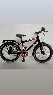 Picture of 20 Inch Boys Bicycle with Back Seat Carrier, Front Basket, Full Wheel Mudguard & Chain Protector – Durable & Safe City Cycle for Kids and Teenagers