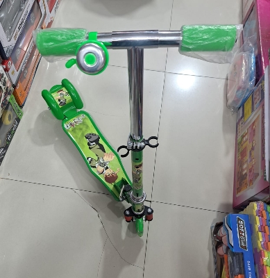 Picture of Kids Lighting Wheel Kick Scooter for Kids – Adjustable Handlebar, LED Light Wheels, Anti-Slip Deck, Durable Frame, Outdoor & Indoor Children Ride
