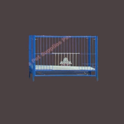Picture of 1 Floor Nut System Folding Cage Made by 13no. Wire With plastic coded on China Model Pigeon Cage Each Floor Size Length 24"× Width 24" × Height 18 "