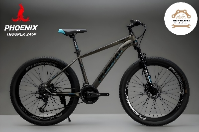 Picture of 26 inchi 21 Speed Gear Cycle With Suspension Lockout fork High Rim Coloring Fat Spoke With Shimano Parts