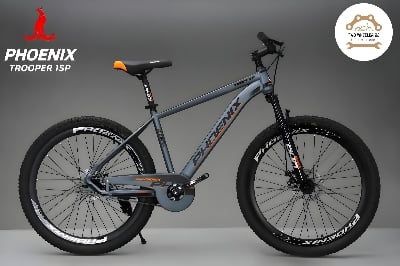 Picture of 26 inchi 21 Speed Gear Cycle With Suspension Lockout fork High Rim Coloring Fat Spoke With Shimano Parts
