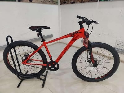 Picture of 24 inchi 1 Speed Non Gear Cycle With Suspension Lockout fork High Rim Coloring Fat Spoke With Shimano Parts