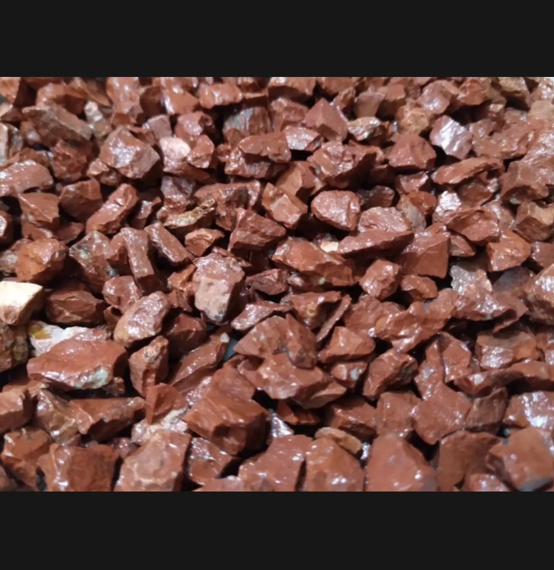 Picture of 1Kg Red Color Stone or Aquarium, Rock Gardens, Cactus Pot, Bamboo Plants, Bonsai Trees Decoration