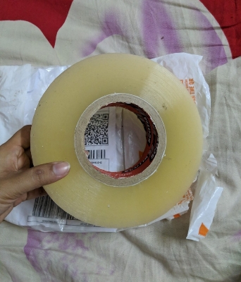 Picture of China SCOTIA Gum Tape 2 Inch/2.5 inch (Accurate 700 Yards) Transparent Packaging Material Cartoon Binding Scotch Packing Tape