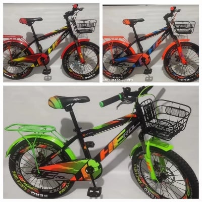 Picture of Hero 20" Made in India Bicycle For Boys With Double Sits and Lighting Support Wheels Cash On Delivery Available