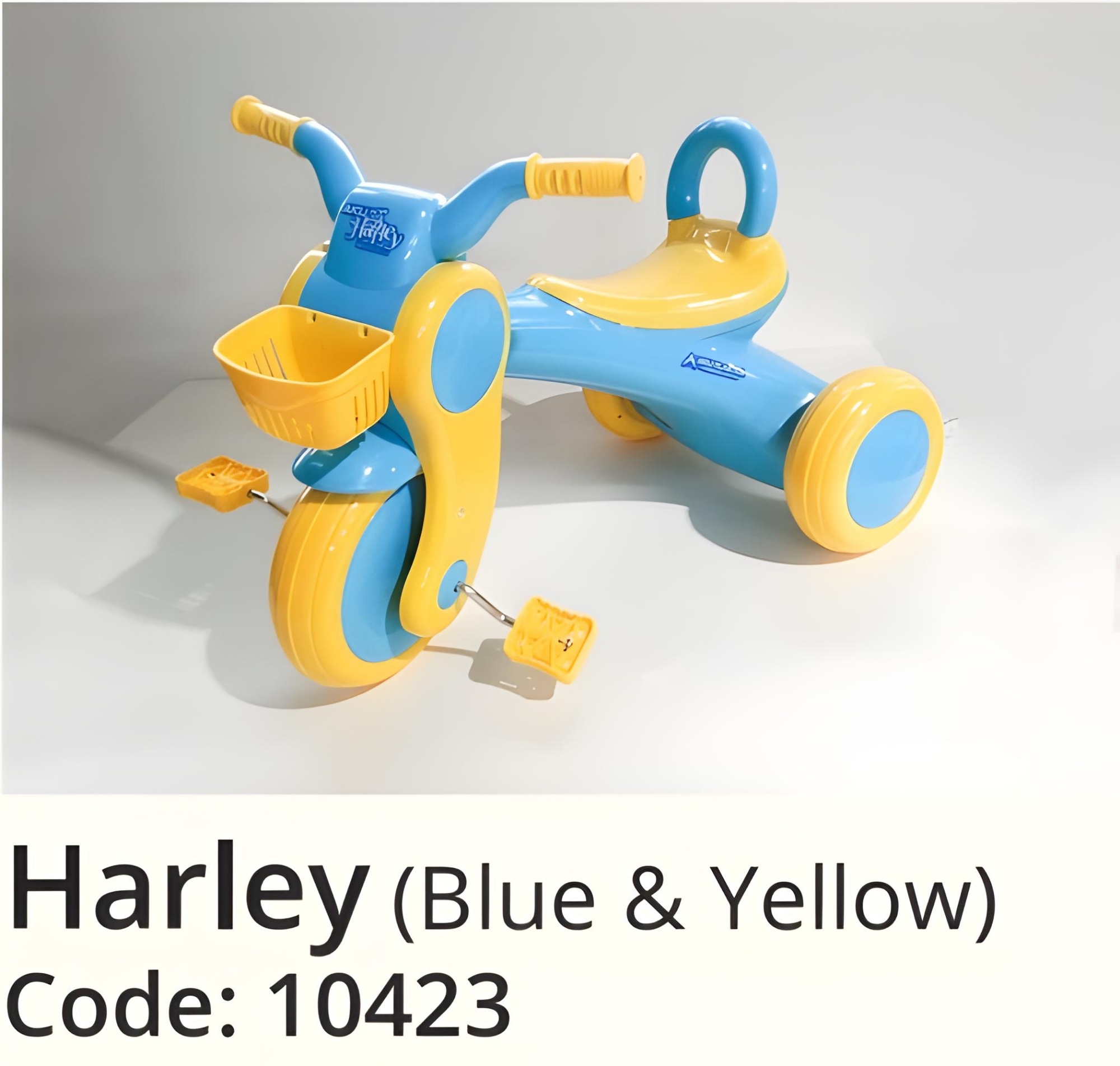 Picture of Harley Baby Tricycle this tricycle ensures stability and balance during rides. Its adjustable seat grows with your child